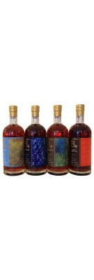 KAVALAN - Kavalan Artist Series Paul Chiang - Juego de 4 botellas - Edtion 2021