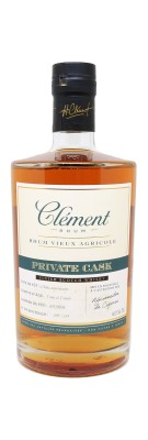 RHUM CLEMENT - Single Cask - Aficionados de Cigares - Finish Whisky - 5 ans - 60,1%