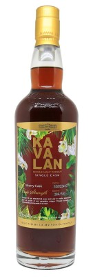 KAVALAN - Oloroso Sherry Single Cask n°S081224007 - Vintage 2008 - Bottled 2021 - Edition Conquête - 58,60%