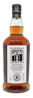 KILKERRAN - 8 ans - Fresh Port Pipes - Brut de fût - 57,9%