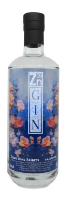 Zn09 - Zero Nine Spirits - Série Underwater - Gin - 44,60%