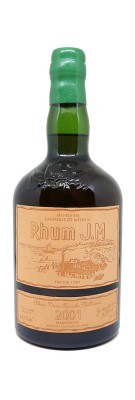 RHUM JM - Brut de fût 2001 - Etiquette cuir - 41.7%