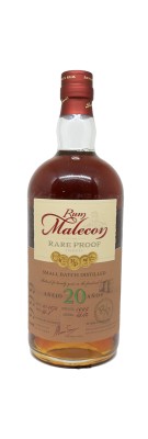 Rum Malecon - Rare Proof 20 ans - Caisse Bois - 48.4%