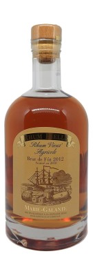 BIELLE - Aged rum - Cask brut 2012 - 7 years - 54.6%