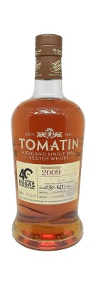 TOMATIN - Millésime 2009 - Ex cask Recharred Verdejo - 51%