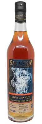 SAVANNA - 16 ans - Traditionel Armagnac Finish - Single Cask n°987 - 52,7%