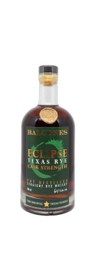 Balcones - Texas Rye Eclipse - Cask Strength - 64%