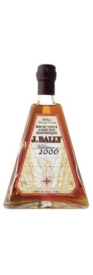 RHUM BALLY - Out of age - 2006 vintage - 70 years old Velier - Pyramide - 43%