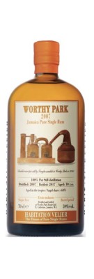 RUM from JAMAICA - HABITATION VELIER - WORTHY PARK - Vintage 2007 - 59% 2007 buy cheap best price advice good promotion