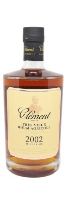 RHUM CLEMENT - Millésime 2002 - 42%