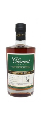 Rum Artesanal - Clément - Private Cask - Millésime 2015 - 5 ans - 55.5%