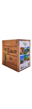 RUM OF THE WORLD - Box de 6 bouteilles de rhums Single Cask