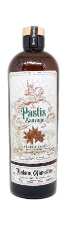 Distillerie Génestine - Pastis Sauvage - 44,66%