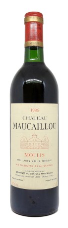 Château MAUCAILLOU 1986