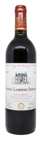 Château LAMOTHE BERGERON 1996