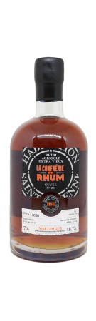 RHUM HSE - Confrérie du Rhum - Cuvée n°22 - 2024 - Brut de Fût - Double Millésime 2016 & 2017 - 48,2%