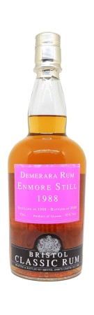 BRISTOL - Enmore 20 ans - Millésime 1988 - Single Cask - Bottled 2008 - 43%