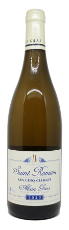 Domaine Alain Gras - Saint-Romain Blanc - Les Cinq Climats 2023