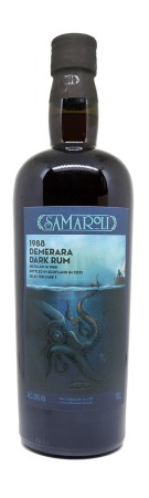 SAMAROLI - Demerara 1988 Dark Rum - Single Cask n°1 - Edition 2021 limitée à 195 bouteilles - 50%