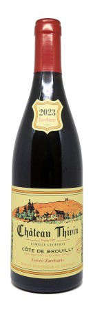 Château Thivin - Cuvée Zaccharie 2023