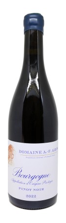 Domaine A.F Gros - Bourgogne Pinot Noir 2022