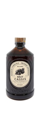 BACANHA - Sirop Français Bio Brut - Cassis