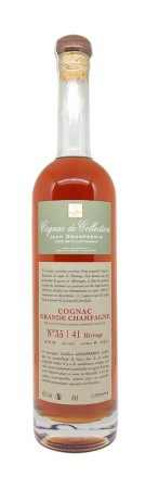 Cognac GROSPERRIN - n°35-41 Grande Champagne - Lot n°778 - 45.8%