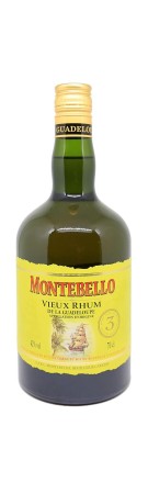 MONTEBELLO - Rhum vieux - 3 ans - 42%