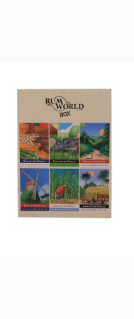 RUM OF THE WORLD - Box of 6 bottles of Single Cask rums