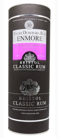 BRISTOL - Enmore 30 ans - Millésime 1998 - Single Cask Sherry Finish - Bottled 2018 - 46.50%