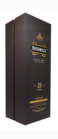 BUSHMILLS - 21 ans - Coffret - 40%