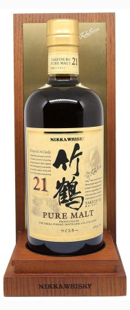 NIKKA - 21ans - Coffret bois - Taketsuru - 43% 