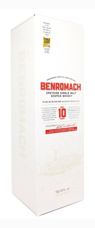 Whisky BENROMACH - 10 ans - Single Malt - 43% 