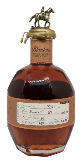 Bourbon - Blanton's Straight from the Barell - 61,95%