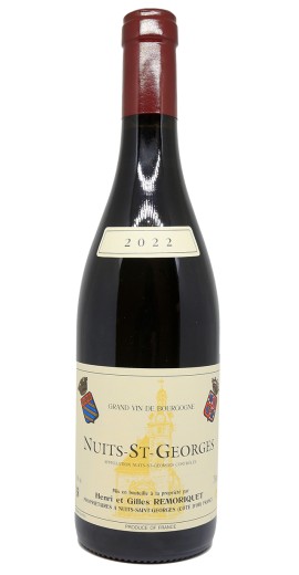 Domaine REMORIQUET - Nuits Saint Georges 2022