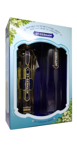 St-Germain - Liqueur de Sureau - Coffret avec carafe - 20%