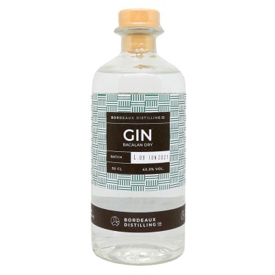 Distillazione Bordeaux - Gin Bacalan Dry - 43,3%