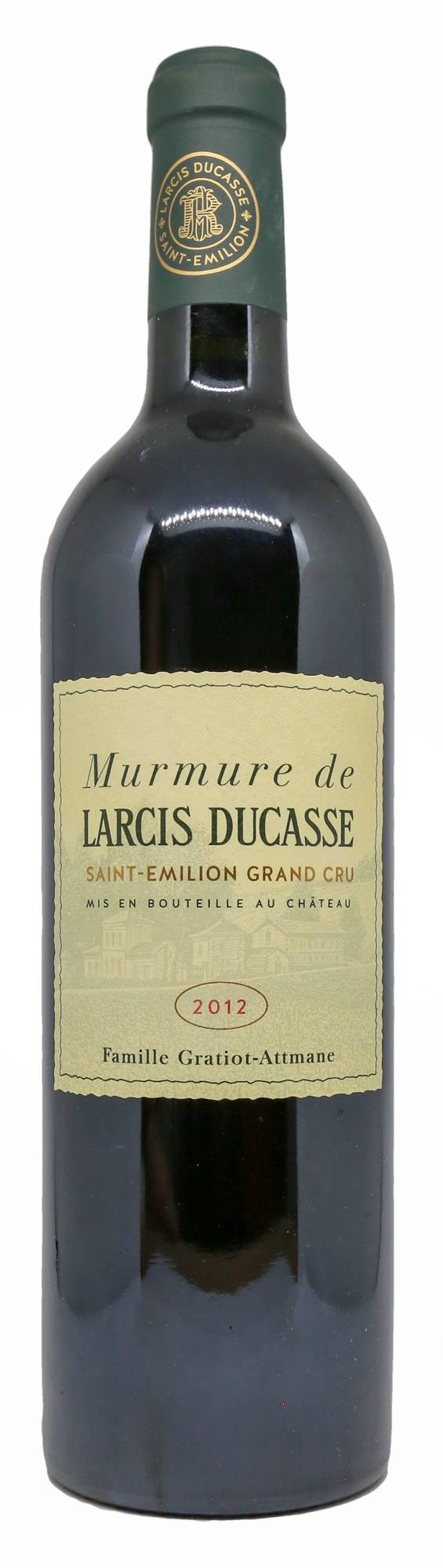 Saint Emilion-Murmure de LARCIS-DUCASSE 2012 - Clos des Millésimes - Rare  wines and great vintages