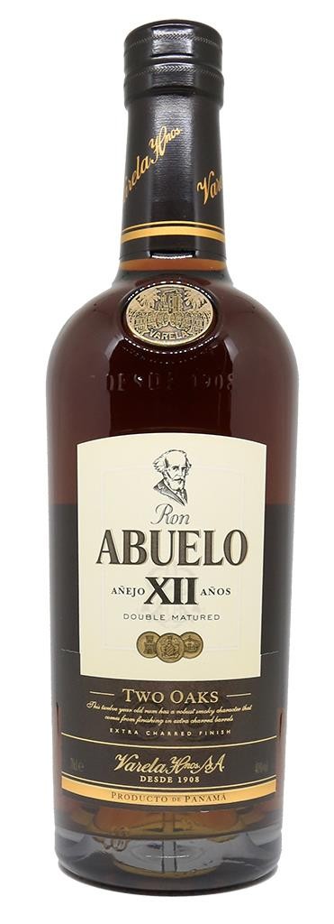 Rum di tradizione spagnola (RON)-ABUELO - 12 ans - Edizione Two Oaks - 40%  - Clos des Millésimes: Acquista vini, commerciante di vini online, vecchie  annate