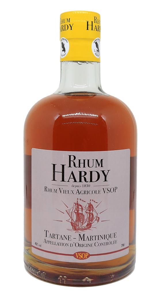 Rhum Agricole (Pur Jus De Canne)-Rhum HARDY - VSOP - 42% - Clos Des ...