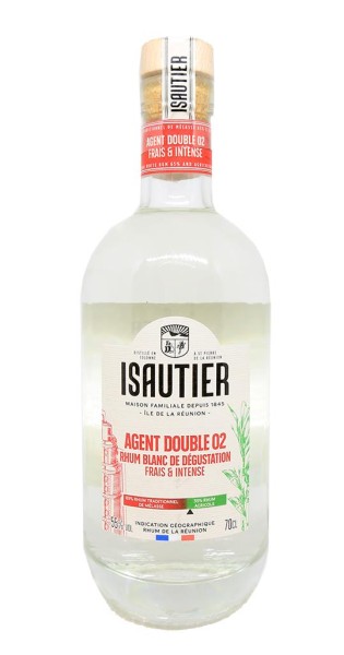 Isautier - Rhum blanc agricole 55° 1L