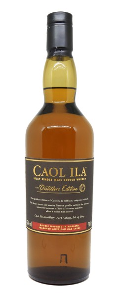 Whisky Caol Ila Distillers Edition Moscatel Finish 70cl 43' - Islay - Le  Comptoir Irlandais