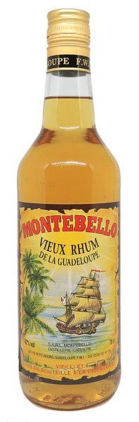 Ancienne bouteille de RHUM blanc Saint Dominique