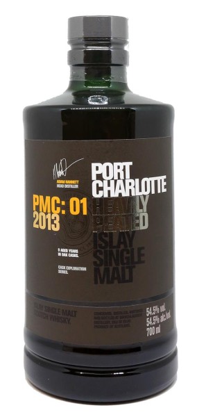 Port CharlottePMC:01 2013 Heavily Peated Islay Single Malt Scotch Whisky –  Bruichladdich Distillery