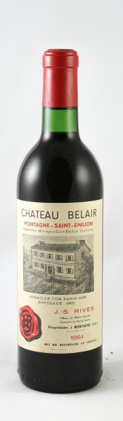 Clos des Millesimes-Château BELAIR 1964 - Clos des Millésimes