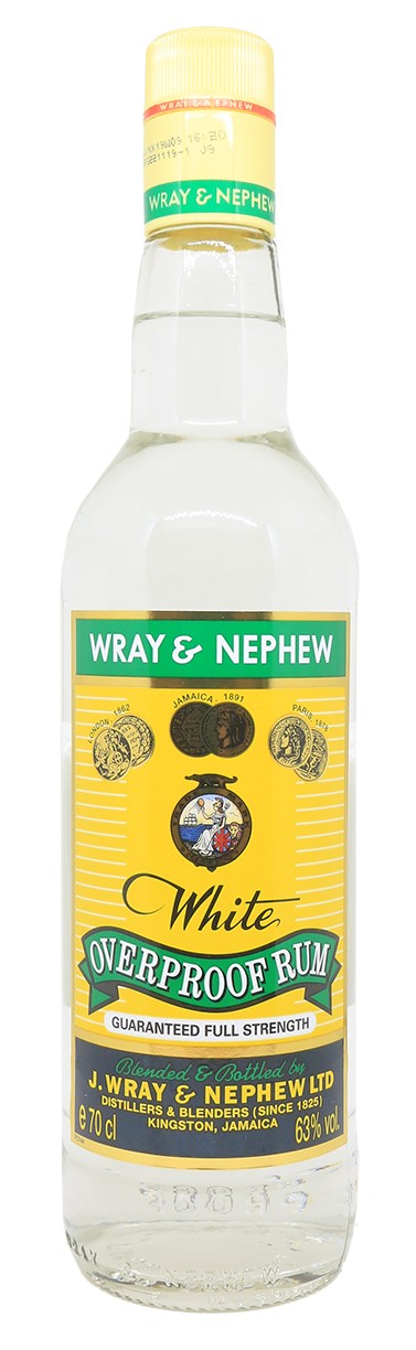 Rhum De Tradition Anglaise (Rum)-Wray & Nephew - White Overproof Rum ...