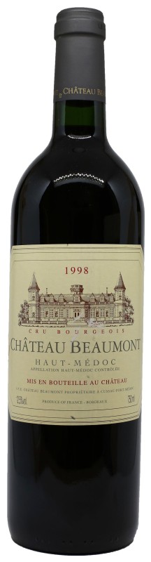 M doc Haut M doc Ch teau BEAUMONT 1998 Clos des Mill simes